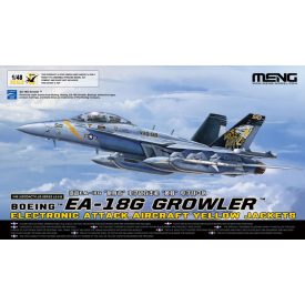   Meng Model Boeing EA-18G Growler Electronic Attack Aircraft Yellow Jackets makett