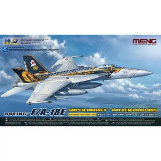   Meng Model - Boeing F/A-18E Super Hornet Golden Dragons repülő makett