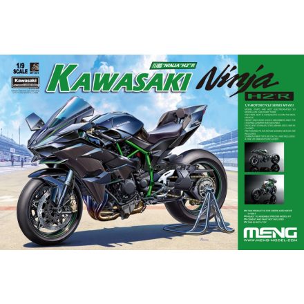 Meng Model Kawasaki Ninja H2R makett
