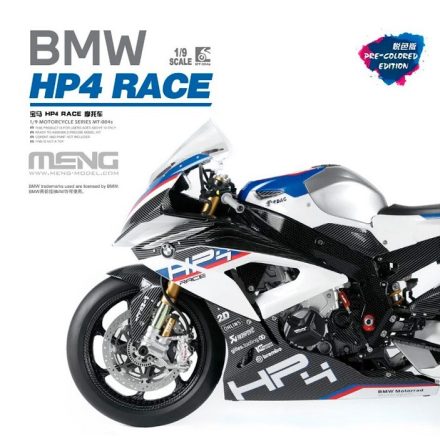 Meng Model BMW HP4 Race PRE-COLORED EDITION makett
