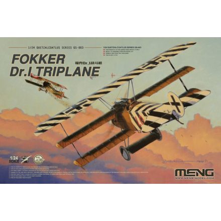 Meng Model FOKKER DR.I TRIPLANE makett