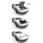 Meng Model Ford GT40 Mk.II 1966 makett