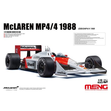 Meng Model McLaren MP4/4 1988 makett