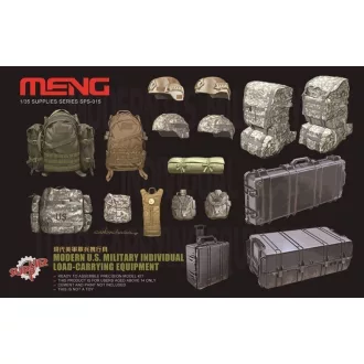   Meng Model - Modern U.S. Military Individual Load-Carrying Equipment makett kiegészítő