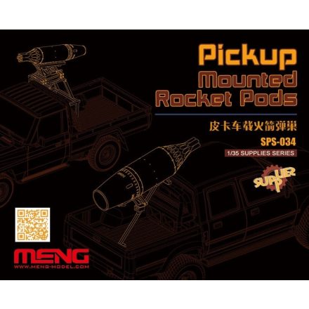 Meng Model Pickup Mounted Rocket Pods