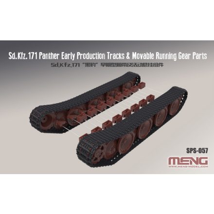 Meng Model Sd.Kfz.171 Panther Early Production Tracks & Movable Running Gear Parts