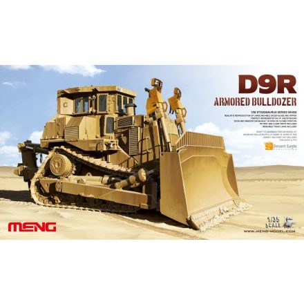 Meng Model D9R Armored Bulldozer makett