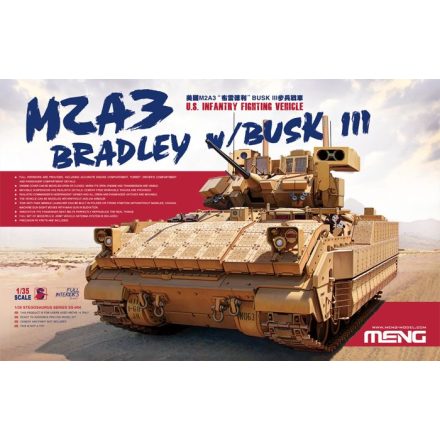 Meng Model M2A3 Bradley BUSK III IFV makett