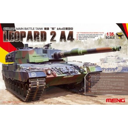 Meng Model German Main Battle Tank Leopard 2 A4 makett