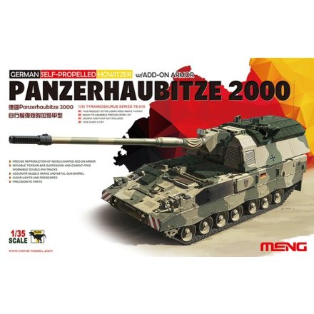 Meng Model German Panzerhaubitze 2000 SP w/armor makett