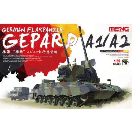 Meng Model German Flakpanzer Gepard A1/A2 makett