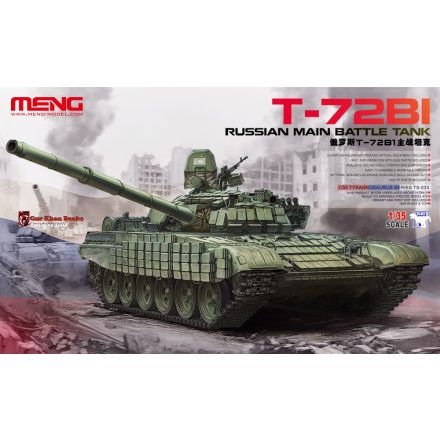 Meng Model Russian T-72B1 MBT makett
