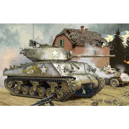 Meng Model U.S. Medium Tank M4A3 (76) W makett