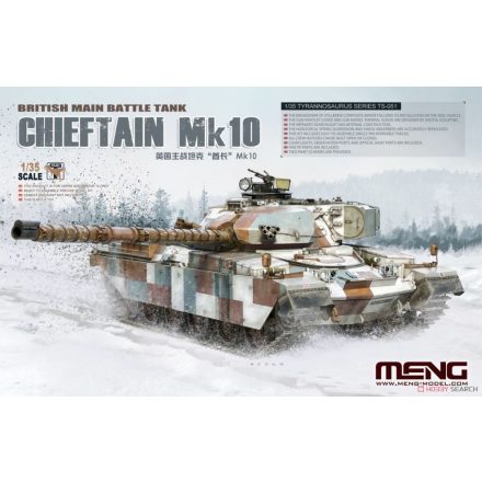 Meng Model British Main Battle Tank Chieftain Mk10 makett