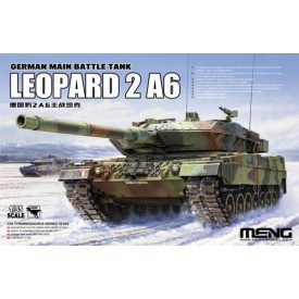 Meng Model Leopard 2A6 - German Main Battle Tank makett