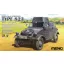 Meng Model - German Pkw.K1 Kübelwagen Type 823 katonai jármű makett