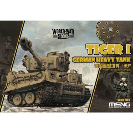 Meng Model German Heavy Tank Tiger I makett