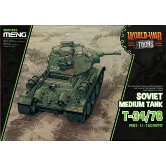   Meng Model - Soviet Medium Tank T-34/76 (Cartoon Model) harcjármű makett