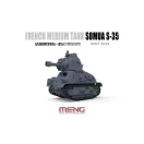 Meng Model - French Medium Tank Somua S-35 (Cartoon Model) harcjármű makett