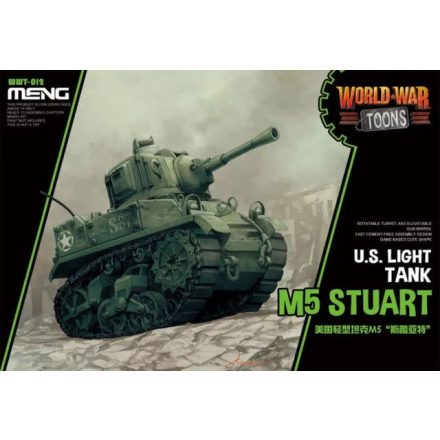 Meng Model U.S. Light Tank M5 Stuart Cartoon makett