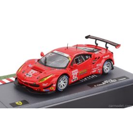   EDICOLA FERRARI 488 GTE 3.9L TURBO V8 TEAM RISI COMPETIZIONE N 62 24h DAYTONA 2017 GIANCARLO FISICHELLA - JAMES CALADO - TONI VILANDER