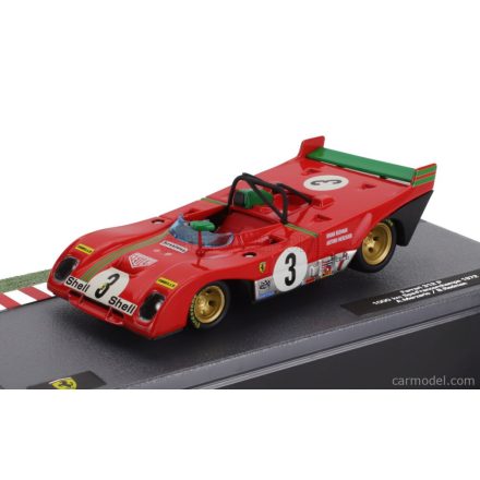 EDICOLA FERRARI 312PB N 3 WINNER 1000Km SPA FRANCORCHAMPS 1972 BRIAN REDMAN - ARTURO MERZARIO