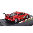 EDICOLA FERRARI 488 GTE 3.9L TURBO V8 TEAM RISI COMPETIZIONE N 82 LMGTE PRO CLASS 24h LE MANS 2017 GIANCARLO FISICHELLA - PIERRE KAFFER - TONI VILANDER