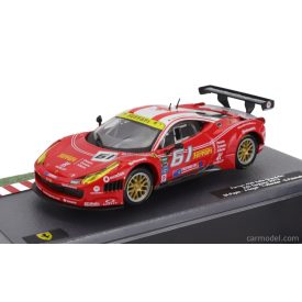   EDICOLA FERRARI 458 ITALIA GT3 4.5L V8 TEAM AIM MOTORSPORT N 61 24h DAYTONA 2013 GIANCARLO FISICHELLA - JEFF SEGAL - TONI VILANDER