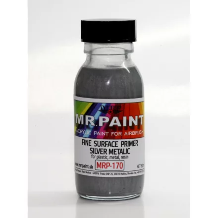 MRP Fine Surface Primer - Silver Metallic (60ml)