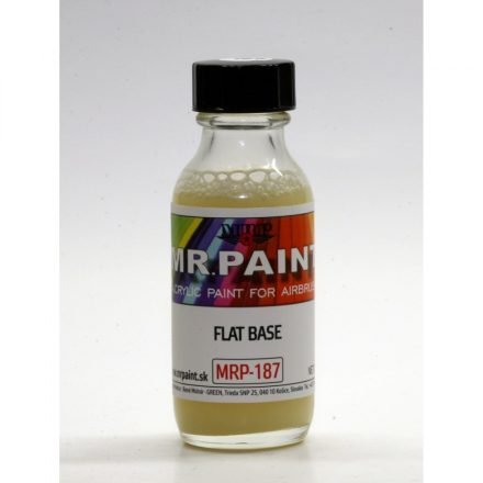 MRP Flat Base (add max 10% to color) 30ml