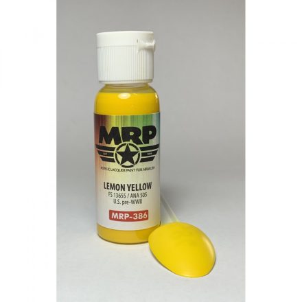 MRP Lemon Yellow (FS 13655, ANA505) - US pre-WWII 30ml