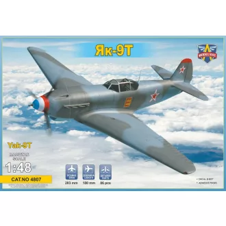 ModelSvit Yak-9T Soviet WWII fighter repülő makett