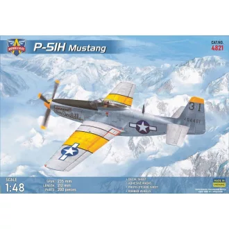   ModelSvit P-51H Mustang WWII fighter (in USAF service) repülő makett