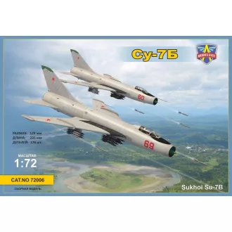 ModelSvit Su-7B strike aircraft repülő makett