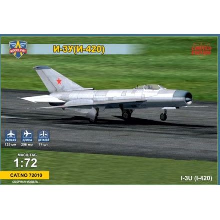 Modelsvit Mikoyan I-3U(I-420) Soviet interceptor makett