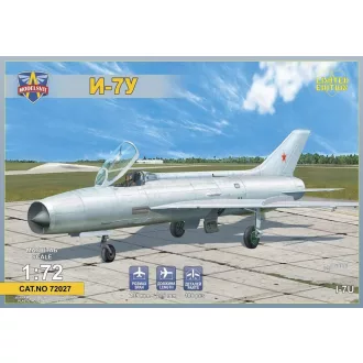  ModelSvit I-7U supersonic interceptor prototype repülő makett