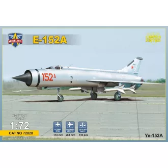   ModelSvit Ye-152A twin-engined exper.interceptor repülő makett