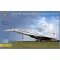 ModelSvit Tu-144 supersonic passenger airliner repülő makett