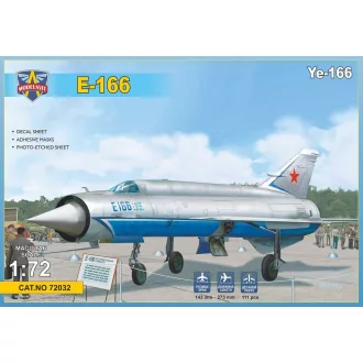 ModelSvit Ye-166 Heavy exper.interceptor repülő makett