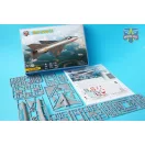 ModelSvit MiG-21F-13 supersonic jet fighter repülő makett