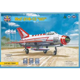 ModelSvit MiG-21F-13 007 (Operation Diamond) repülő makett