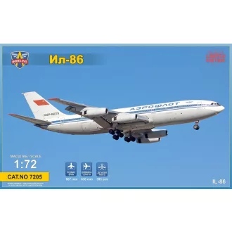 ModelSvit IL-86 wide-body airliner repülő makett