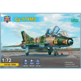 ModelSvit Su-17UM3 advanced two-seat trainer repülő makett