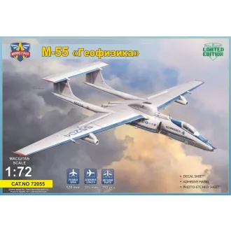 ModelSvit M-55 Geophysica research airplane repülő makett