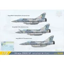 ModelSvit Mirage 2000-5F jet fighter (in ZSU service) repülő makett