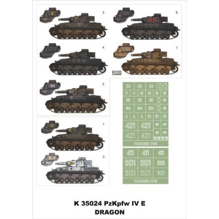 Montex Panzer IV E (Dragon) maszkoló