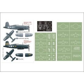 Montex F4U-1 Corsair (TAMIYA) maszkoló