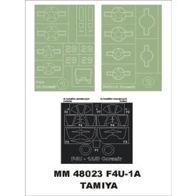 Montex F4U-1A Corsair (TAMIYA) maszkoló