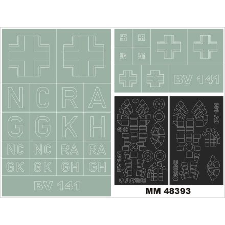 Montex Blohm-Voss BV 141 (DORA WINGS) maszkoló