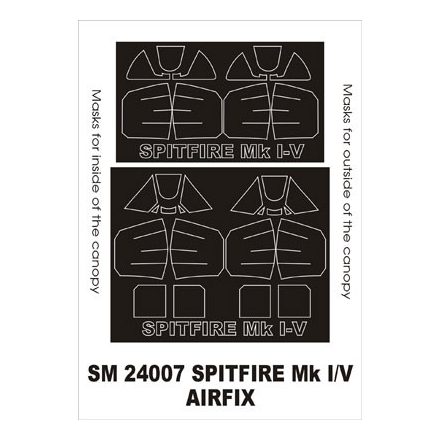 Montex Spitfire Mk I/V (Airfix) maszkoló